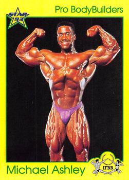 1993 Star Pro Body Builders #2 Michael Ashley Front